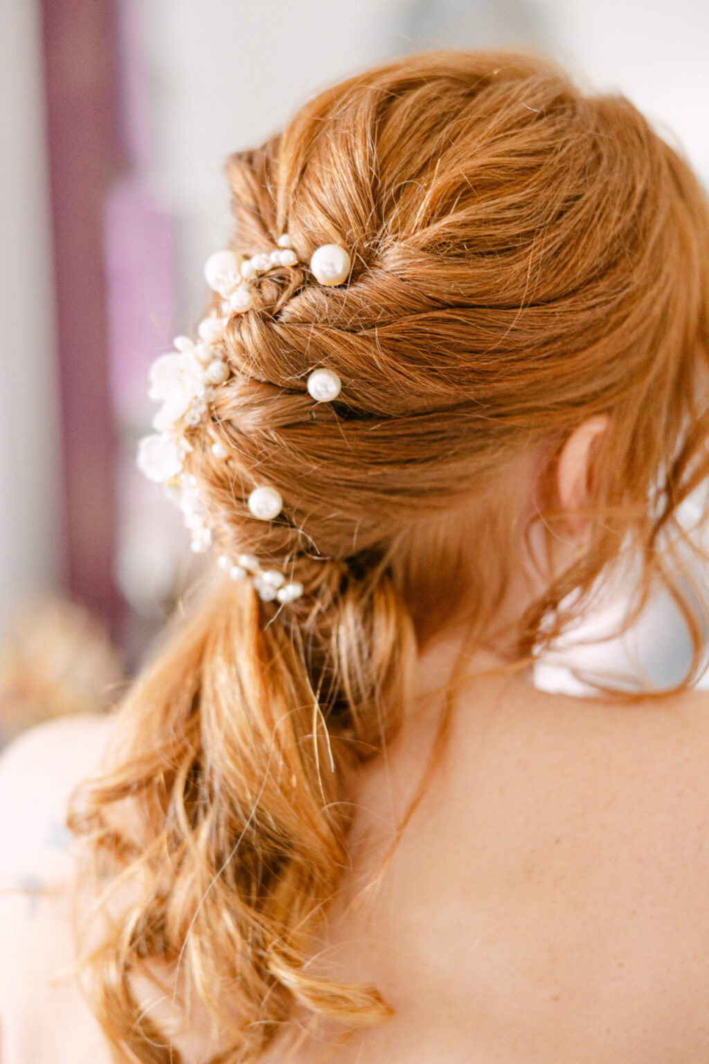 Coiffure de mariage élégante