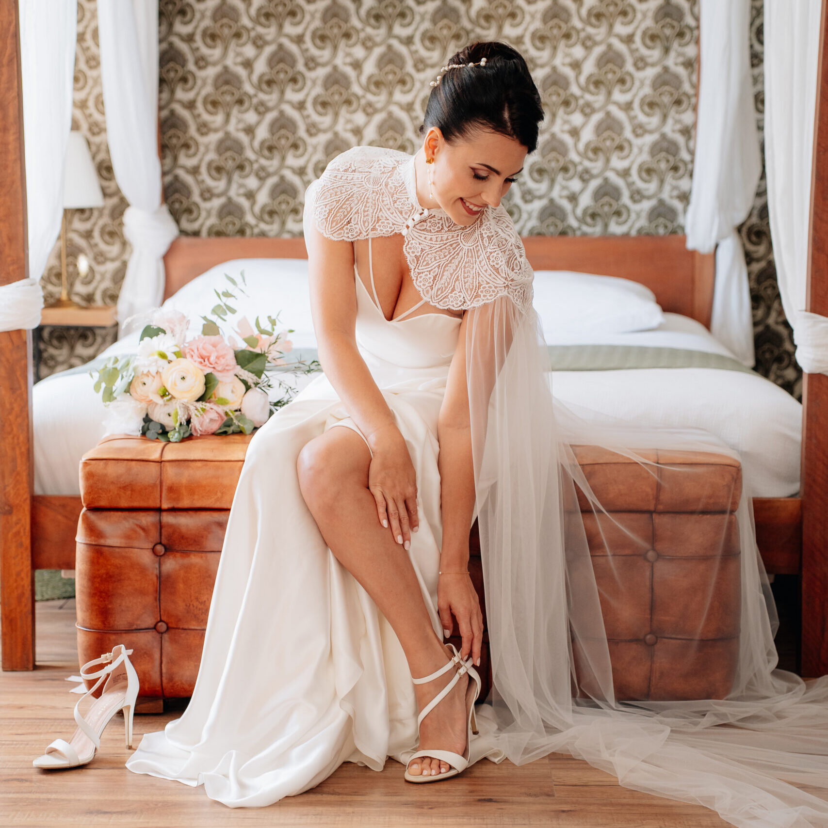 Préparatifs mariée